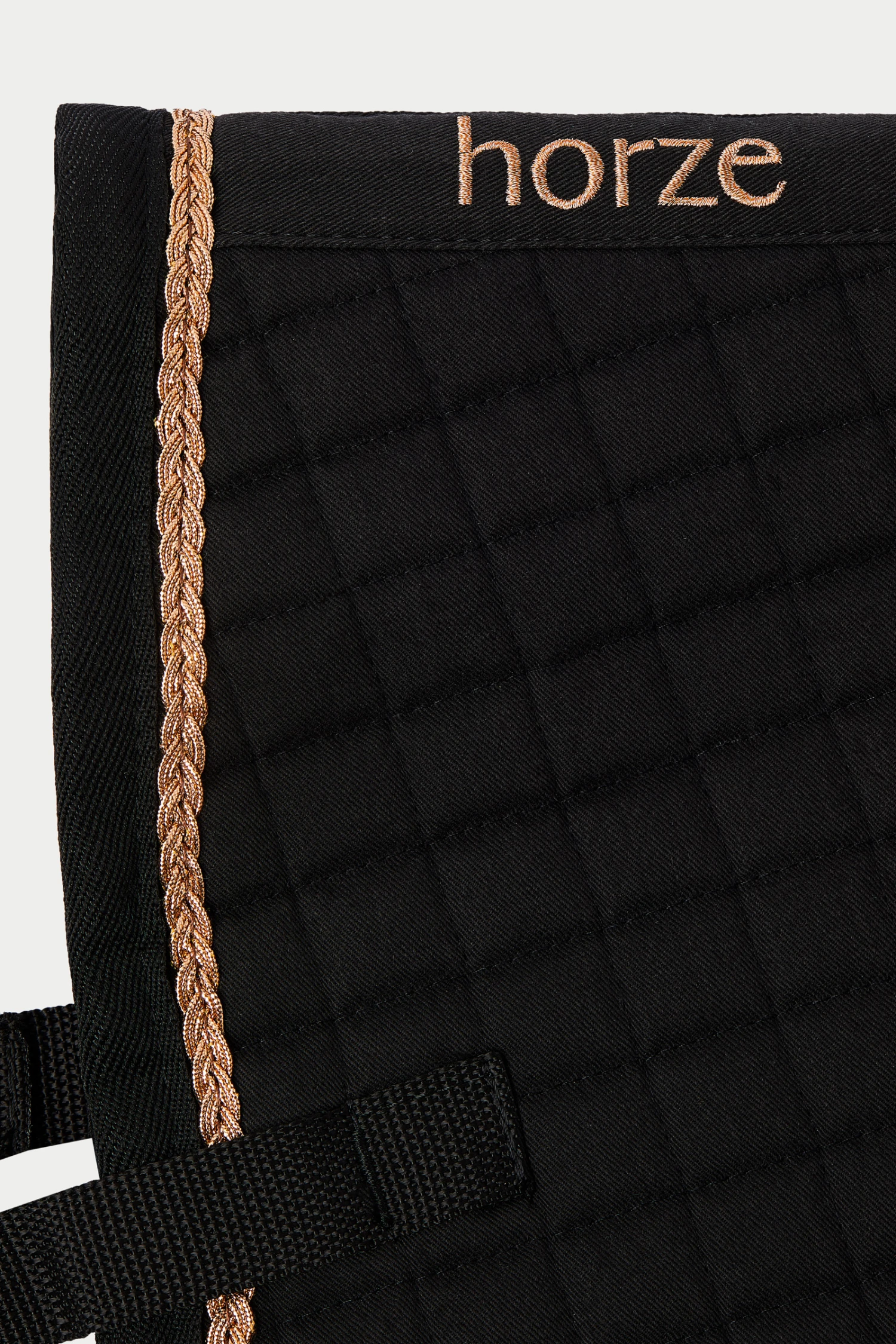 Horze Glarus Dressurschabracke Mit Metallischem Flechtdetail 7 Horze Glarus Dressurschabracke Mit Metallischem Flechtdetail – Bild 5