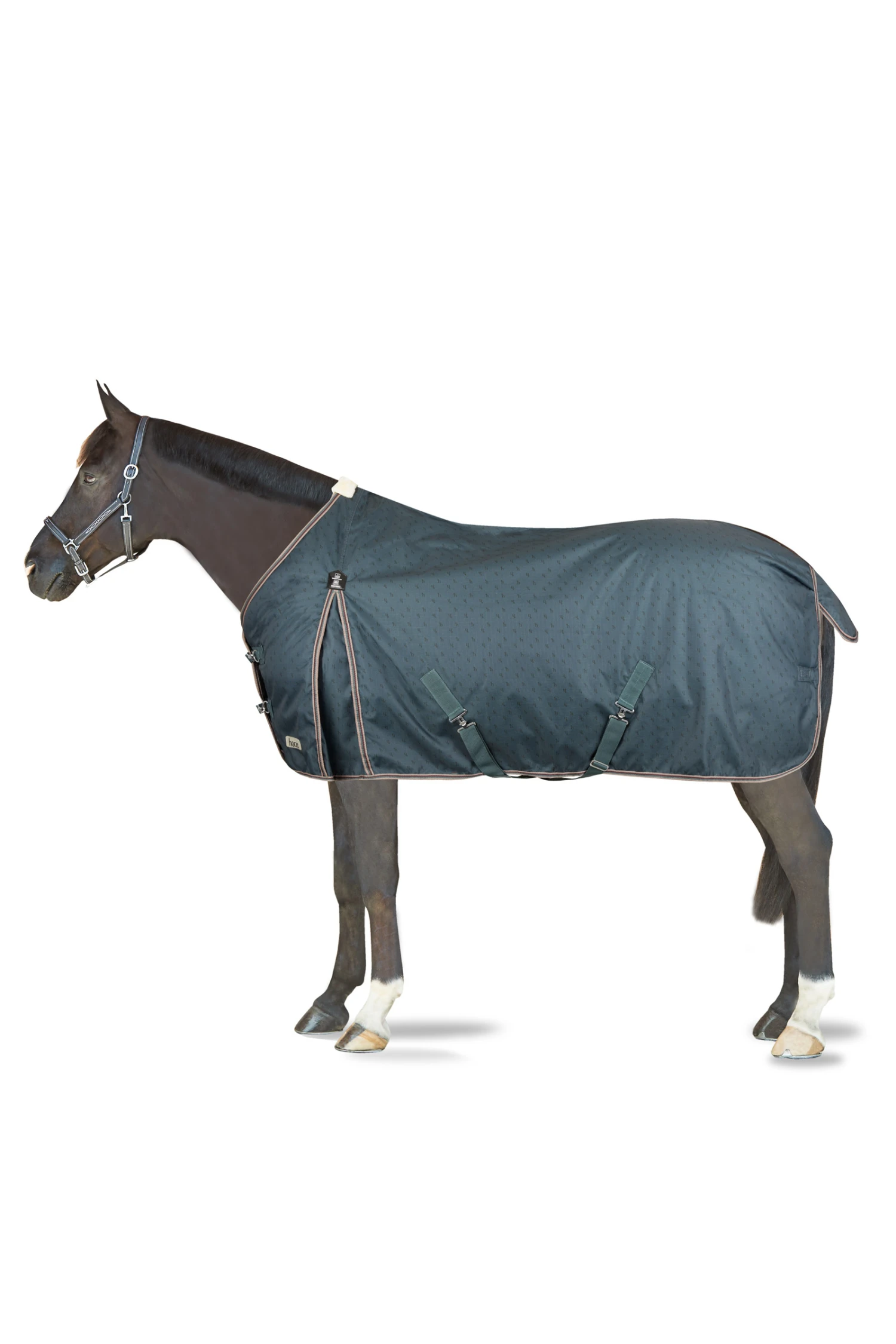 Horze Leighton Teens Collection Regendecke Mit Logoprint, 200g 3 Horze Leighton Teens Collection Regendecke Mit Logoprint, 200g