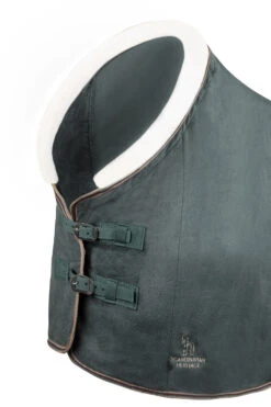 Horze Leigton Teens Collection Fleece Abschwitzdecke Mit Kunstfellkragen -Cavallo Verkäufe 24442 UDGR 2