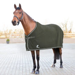 Horze Fleece Turnier Abschwitzdecke -Cavallo Verkäufe 24707 LDGR SI 1