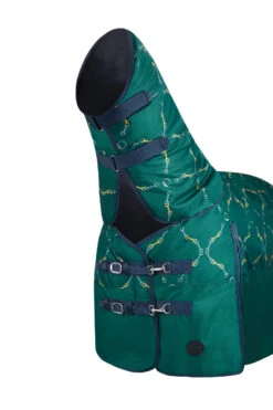 Horze Regendecke Mit Festem Halsteil Und Gebissprint, 200g 8 Horze Regendecke Mit Festem Halsteil Und Gebissprint, 200g -Cavallo Verkäufe 24963 gr 02