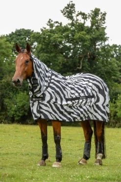 Cavallo Verkäufe 40 Bucas Sweet-itch Zebra Ekzemerdecke Mit Festem Halsteil