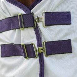 Weatherbeeta Comfitec Essential Mesh II Combo Fliegendecke Mit Festem Halsteil -Cavallo Verkäufe 317414 WH PU BL 2