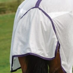 Weatherbeeta Comfitec Essential Mesh II Combo Fliegendecke Mit Festem Halsteil -Cavallo Verkäufe 317414 WH PU BL 4