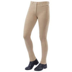 Dublin Supa-Fit Damen Jodhpur Reithose Mit Kniebesatz -Cavallo Verkäufe 323898 BE 2