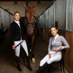 Cavalliera Universe Langärmeliges Turniershirt 7 Cavalliera Universe Langärmeliges Turniershirt -Cavallo Verkäufe 332354 WH BL 3