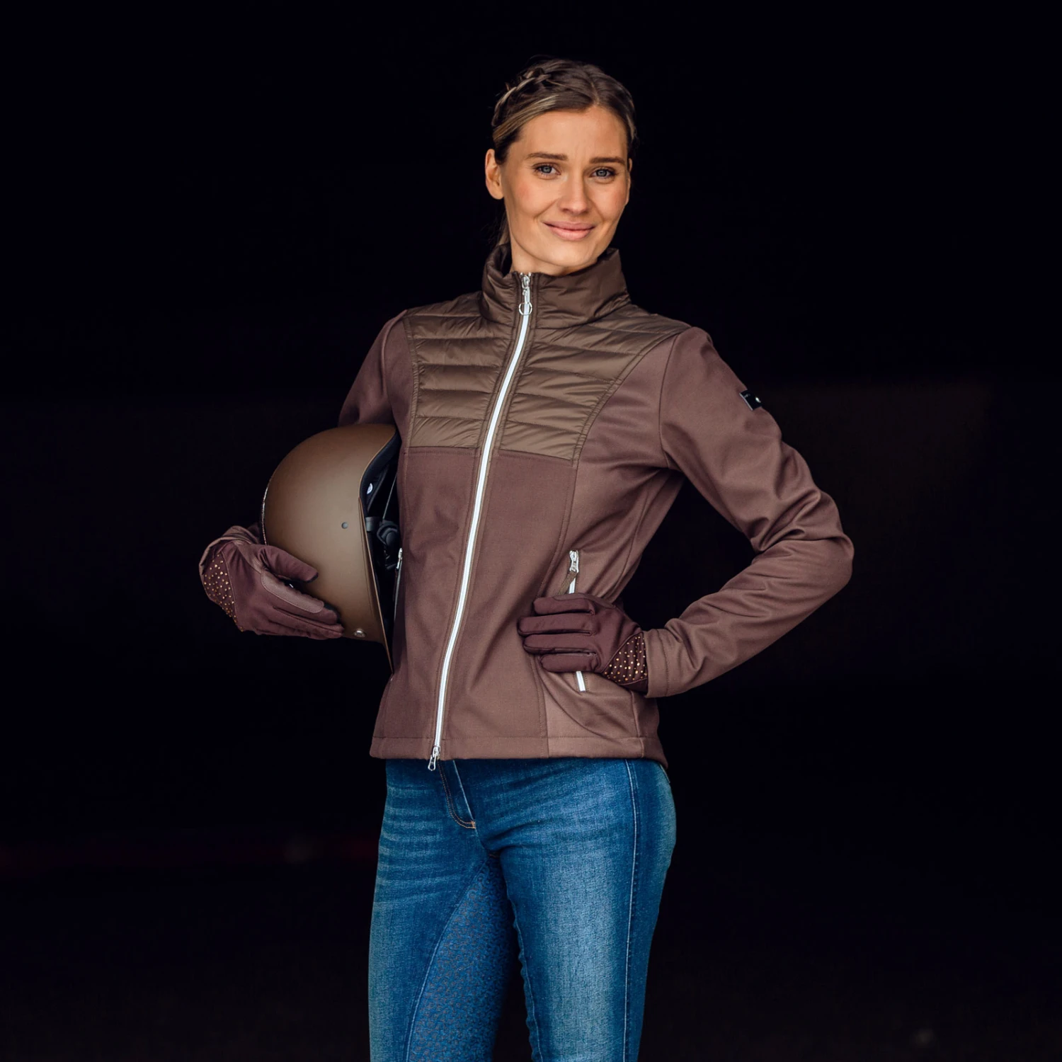 Horze Maeve Softshell-Hybridjacke 9 Horze Maeve Softshell-Hybridjacke – Bild 7