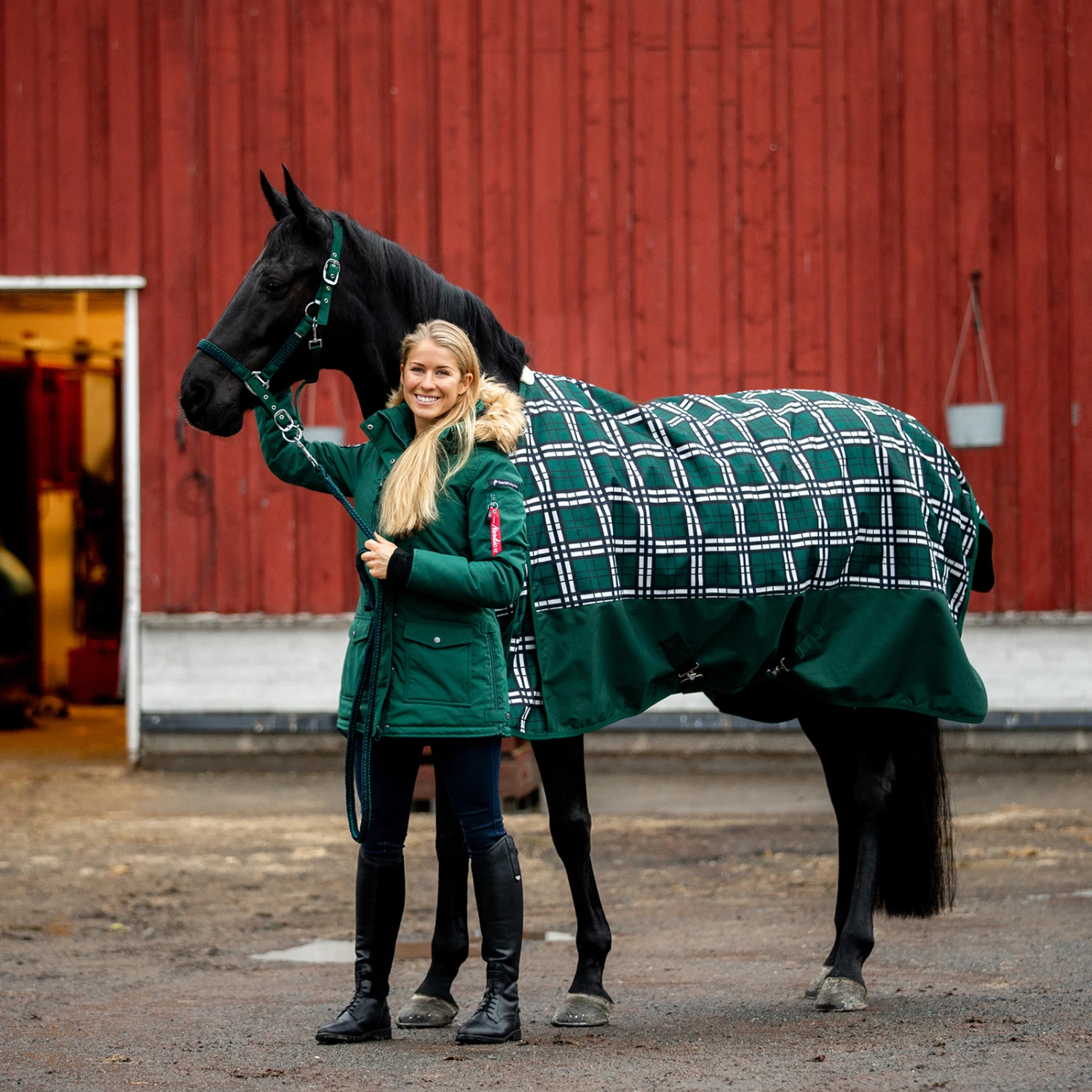 Horze Brooke Damen Reitparka 9 Horze Brooke Damen Reitparka – Bild 7