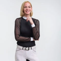 Cavalliera Contessa Damen Langarm Turniershirt