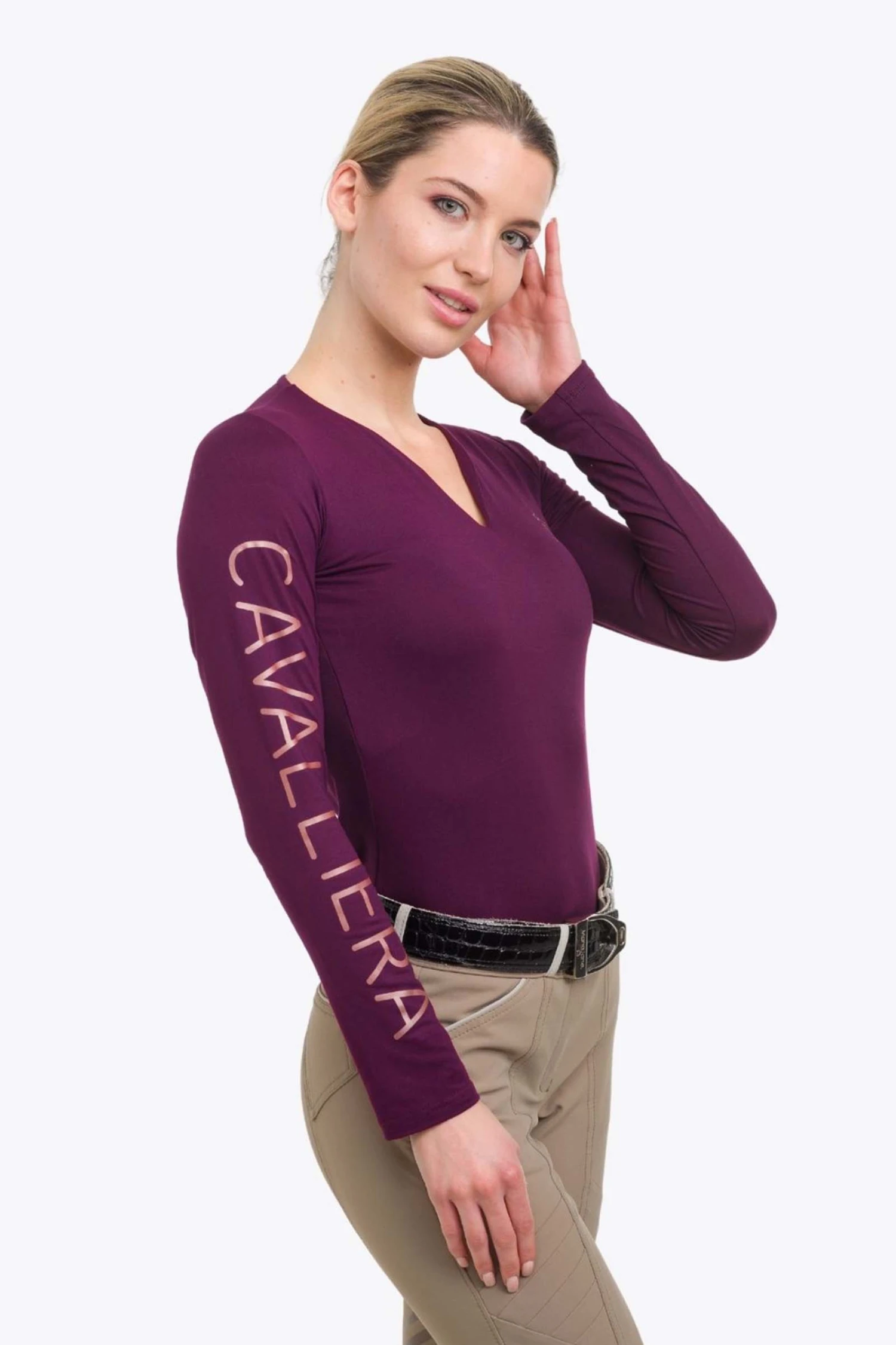 Cavalliera Rose Gold Top, Langärmelig 13 Cavalliera Rose Gold Top, Langärmelig – Bild 11