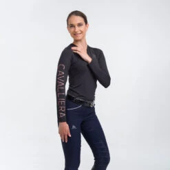 Cavalliera Rose Gold Top, Langärmelig 25 Cavalliera Rose Gold Top, Langärmelig -Cavallo Verkäufe 334456 BL 4