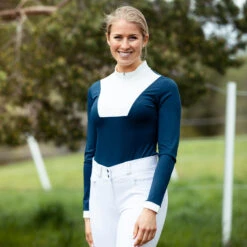 Horze Edie Damen Langarm-Turnierbody 22 Horze Edie Damen Langarm-Turnierbody -Cavallo Verkäufe 33475 RPB 3