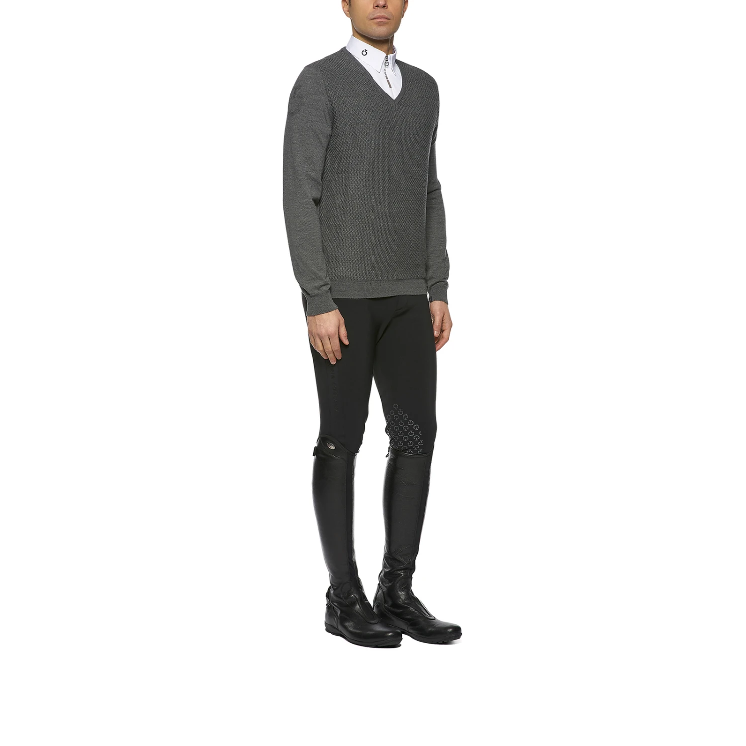 Cavalleria Toscana Herren Wollpullover 9 Cavalleria Toscana Herren Wollpullover – Bild 7