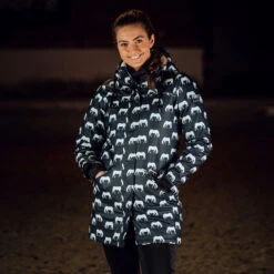 Horze Billie Damen Regenjacke Mit Fleece 30 Horze Billie Damen Regenjacke Mit Fleece -Cavallo Verkäufe 33501 VDB WH 4