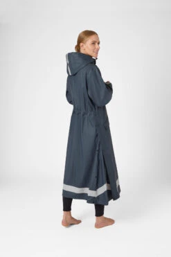 Horze Hazel Langer Damen-Regenmantel Mit Schlitzen -Cavallo Verkäufe 33503 vdb 04