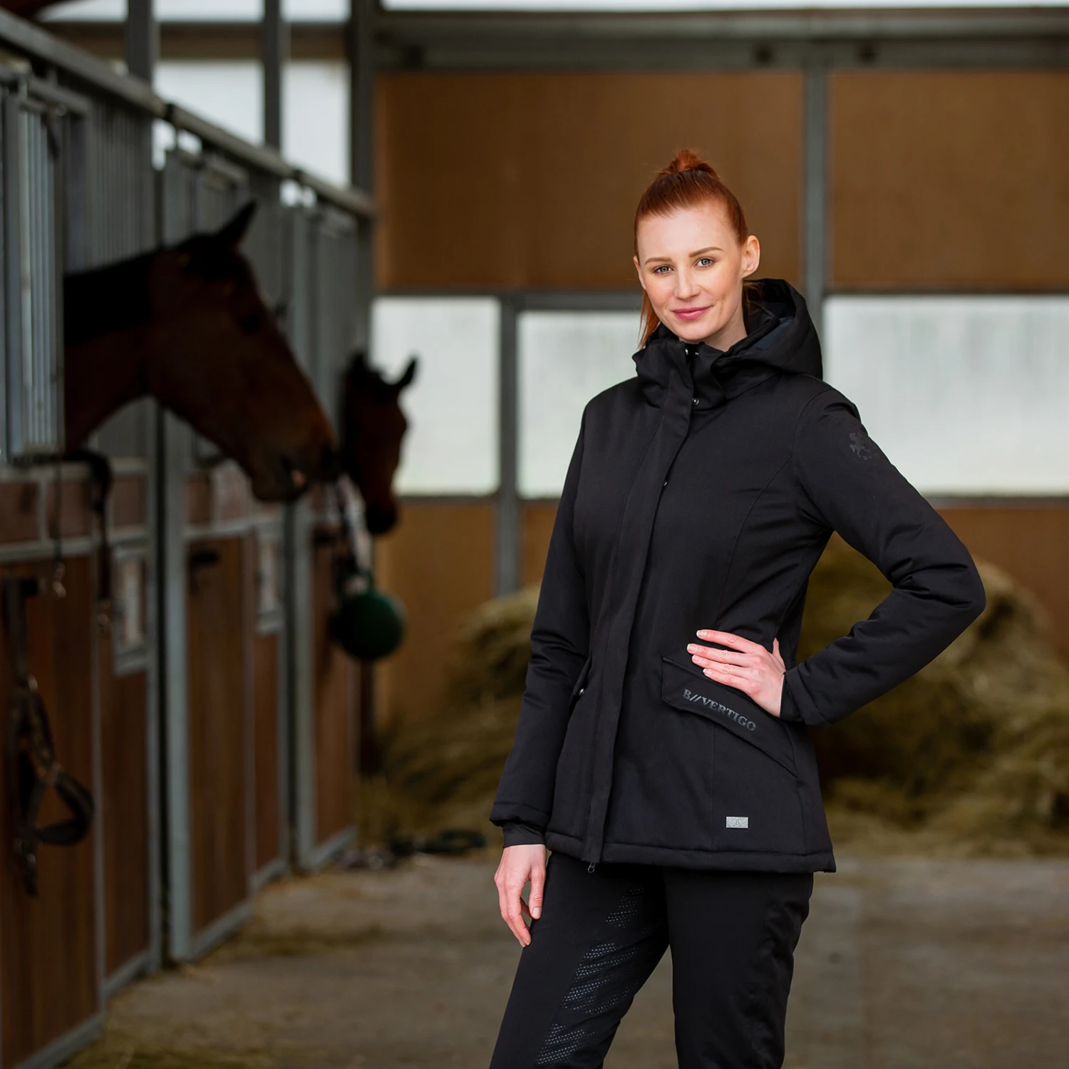 B Vertigo Dana Gepolsterte Damen Winter Reitjacke 6 B Vertigo Dana Gepolsterte Damen Winter Reitjacke – Bild 4