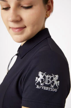 B Vertigo Claudine Damen Kurzarm-Poloshirt 34 B Vertigo Claudine Damen Kurzarm-Poloshirt -Cavallo Verkäufe 33532 vdb 06