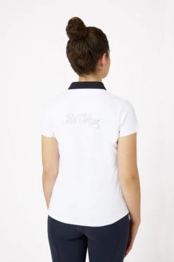 B Vertigo Claudine Damen Kurzarm-Poloshirt 39 B Vertigo Claudine Damen Kurzarm-Poloshirt -Cavallo Verkäufe 33532 wh vdb 04