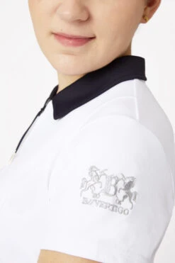 B Vertigo Claudine Damen Kurzarm-Poloshirt 40 B Vertigo Claudine Damen Kurzarm-Poloshirt -Cavallo Verkäufe 33532 wh vdb 05