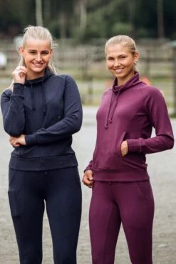 Horze Elinor Damen Sweatshirt Mit Hohem Kragen -Cavallo Verkäufe 33545 EDPU 4
