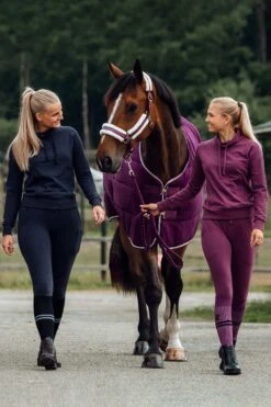 Horze Elinor Damen Sweatshirt Mit Hohem Kragen -Cavallo Verkäufe 33545 VDB 6
