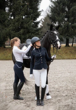 Horze Sianna Damen Turniershirt Mit Spitzenschultern Und Langen Ärmeln 28 Horze Sianna Damen Turniershirt Mit Spitzenschultern Und Langen Ärmeln -Cavallo Verkäufe 33560 vdb 09