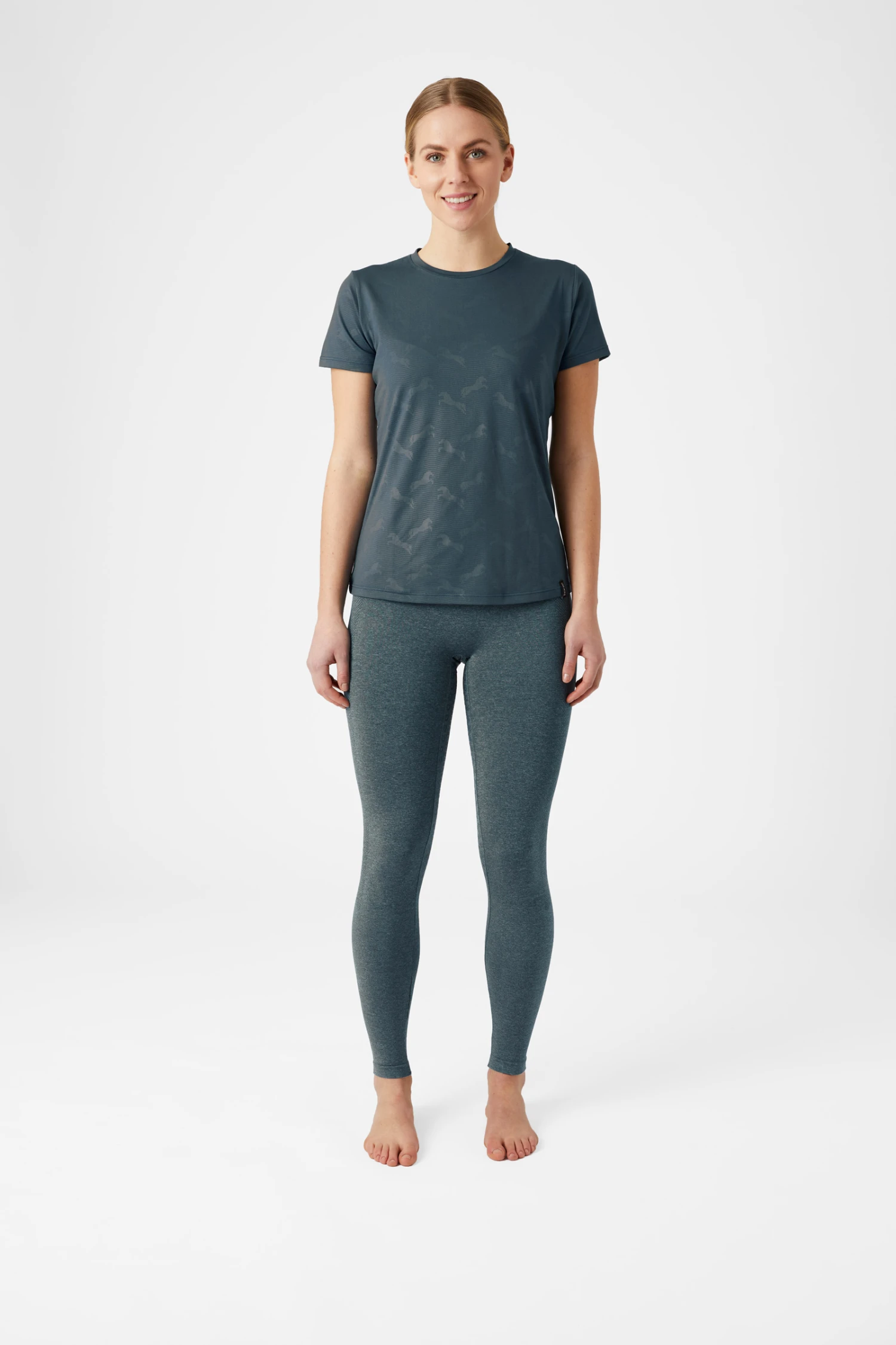 Horze Nina Damen Funktionsshirt Mit Pferdeprint 14 Horze Nina Damen Funktionsshirt Mit Pferdeprint – Bild 12