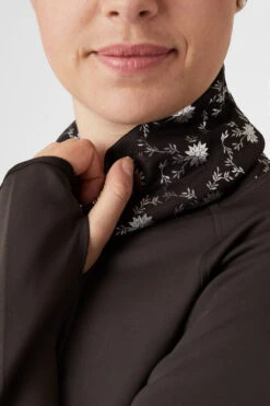 Horze Kaitlin Damen Funktionssweatshirt Mit Blumenkragen -Cavallo Verkäufe 33595 AFBR 5