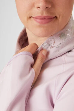 Horze Kaitlin Damen Funktionssweatshirt Mit Blumenkragen -Cavallo Verkäufe 33595 OHPU 5