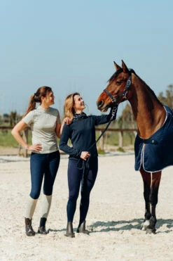 Horze Kaitlin Damen Funktionssweatshirt Mit Blumenkragen -Cavallo Verkäufe 33595 PDB 10