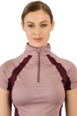 Horseware Aveen Kurzarm-Funktionsshirt Mit Reißverschluss -Cavallo Verkäufe 335994 LPU 1