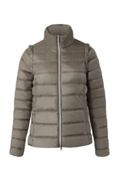 Horze Natalie Damen Reitjacke Mit Abnehmbaren Ärmeln -Cavallo Verkäufe 33601 BKGR 1