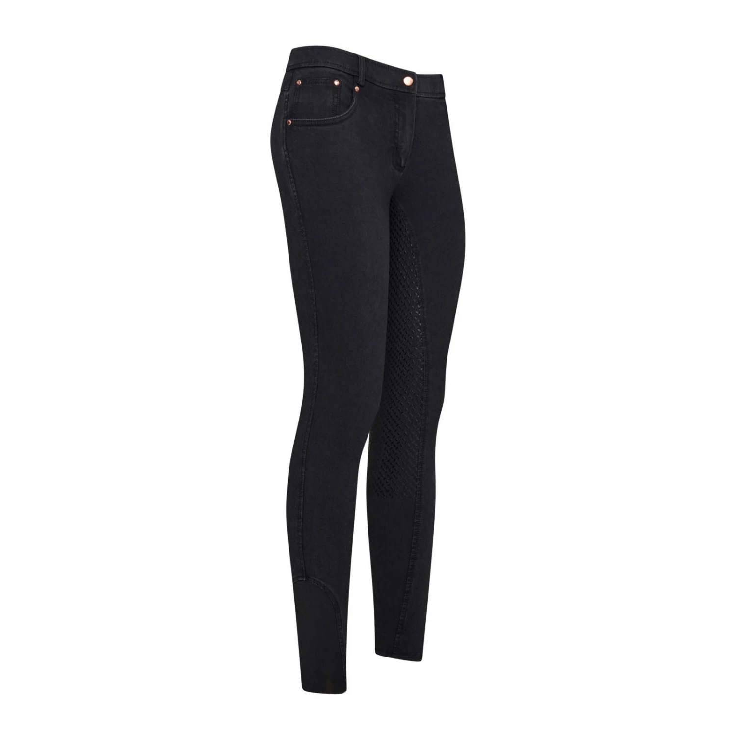 Imperial Riding IRH Denim Winterreithose Für Damen Mit Vollbesatz 3 Imperial Riding IRH Denim Winterreithose Für Damen Mit Vollbesatz