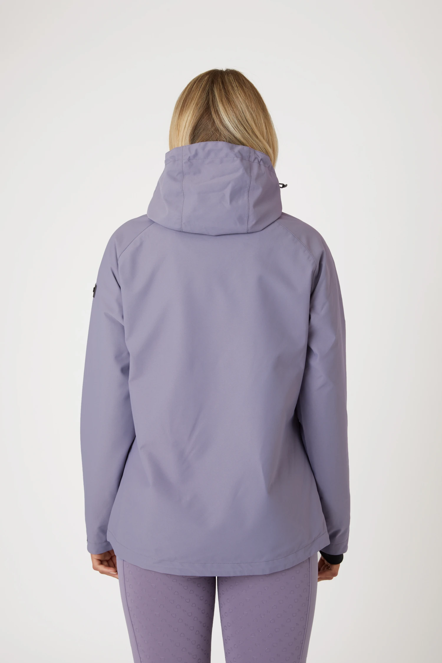 Horze Ayla Damen Regenjacke Mit Reißverschlüssen 6 Horze Ayla Damen Regenjacke Mit Reißverschlüssen – Bild 4