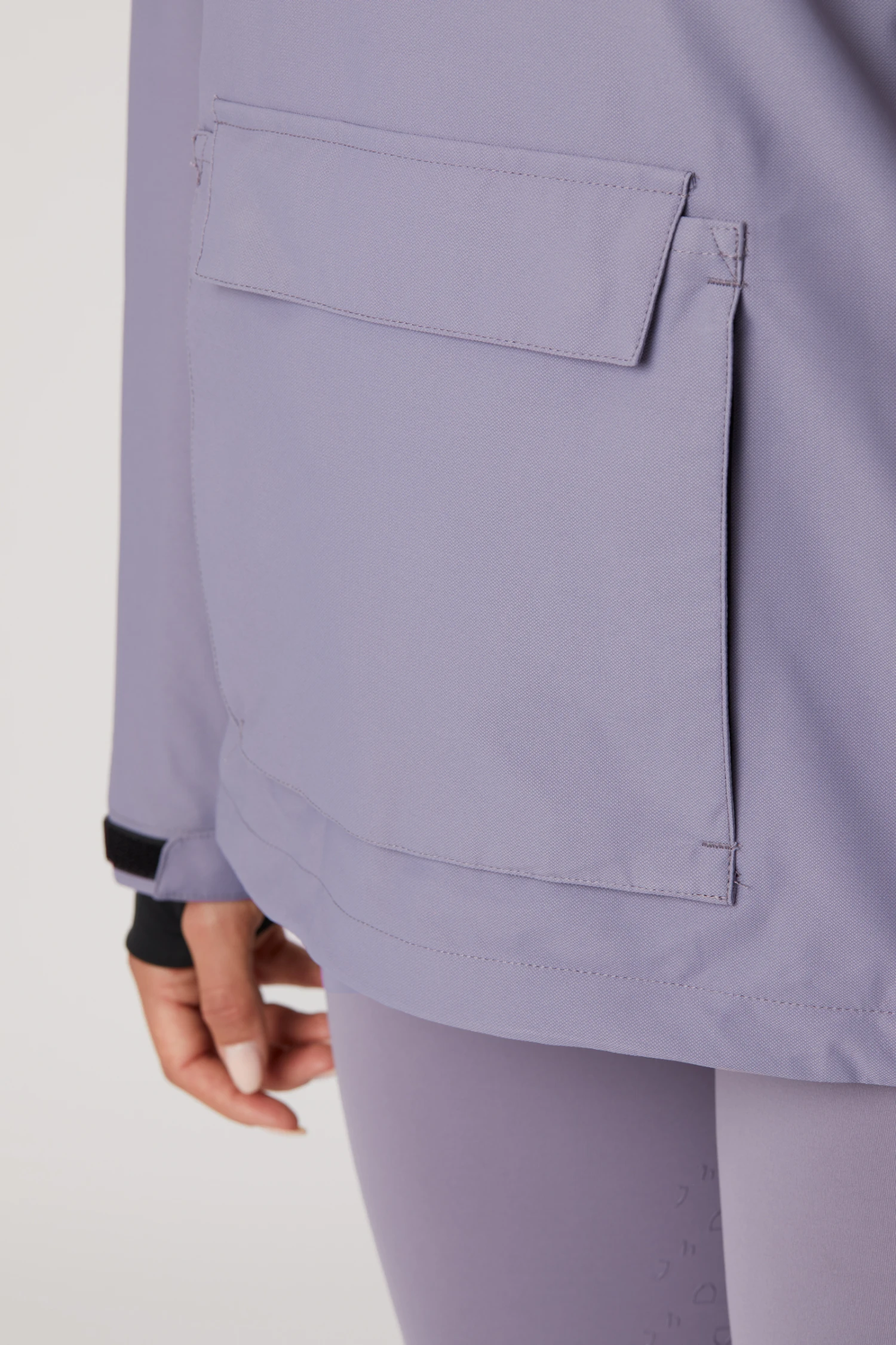 Horze Ayla Damen Regenjacke Mit Reißverschlüssen 7 Horze Ayla Damen Regenjacke Mit Reißverschlüssen – Bild 5