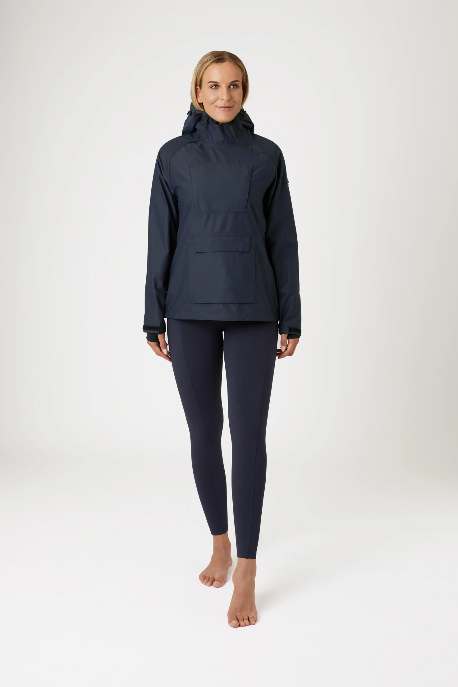 Horze Ayla Damen Regenjacke Mit Reißverschlüssen 13 Horze Ayla Damen Regenjacke Mit Reißverschlüssen – Bild 11