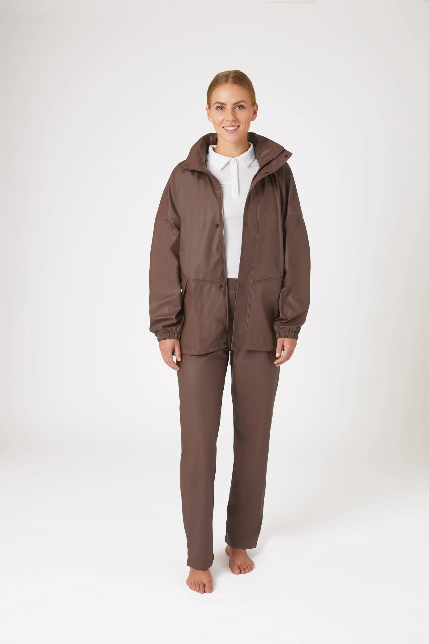 Horze Rory Damen Regenjacke & -hosen Set 14 Horze Rory Damen Regenjacke & -hosen Set – Bild 12