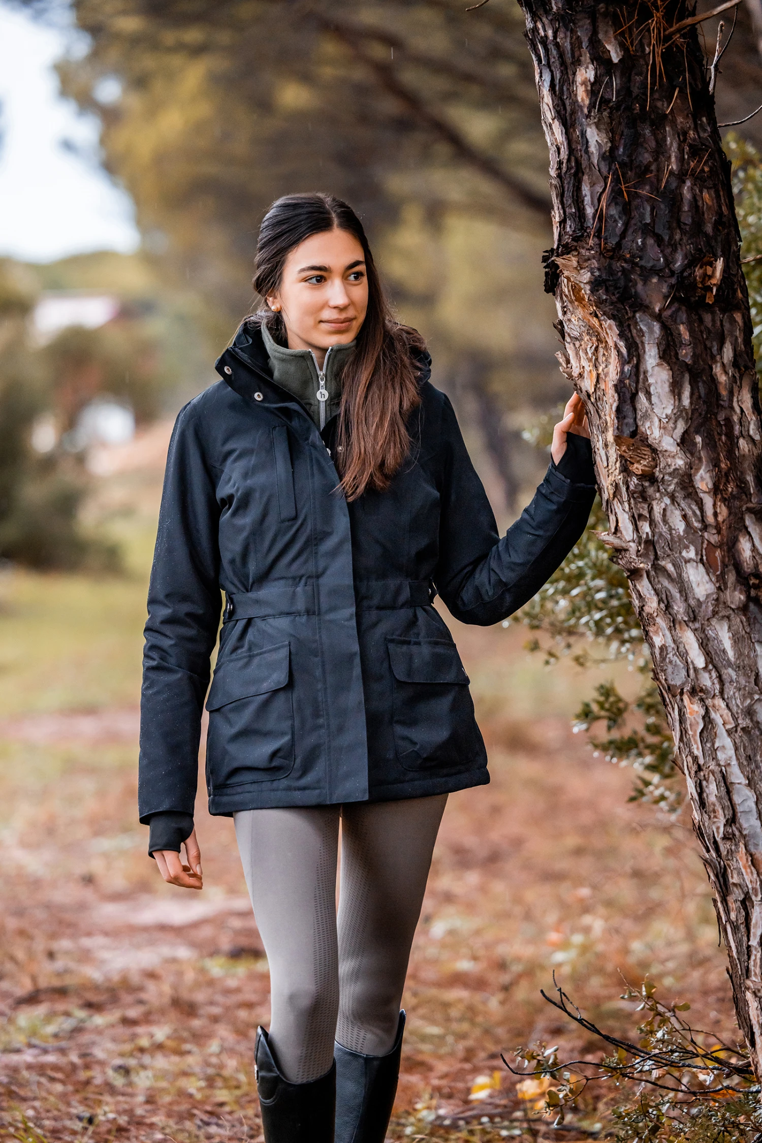 Horze Jadine Damen Herbst-/Winter Reitjacke 10 Horze Jadine Damen Herbst-/Winter Reitjacke – Bild 8