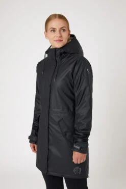 Horze Dania Damen Winter Regenmantel Mit Fleecefutter -Cavallo Verkäufe 33636 VDB 2
