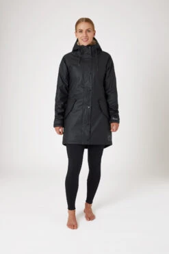 Horze Dania Damen Winter Regenmantel Mit Fleecefutter -Cavallo Verkäufe 33636 VDB 3