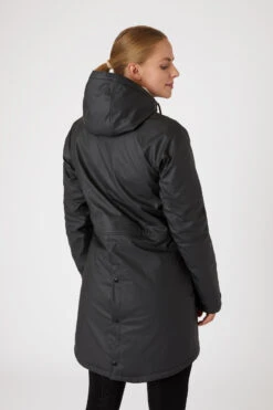 Horze Dania Damen Winter Regenmantel Mit Fleecefutter -Cavallo Verkäufe 33636 bl 04