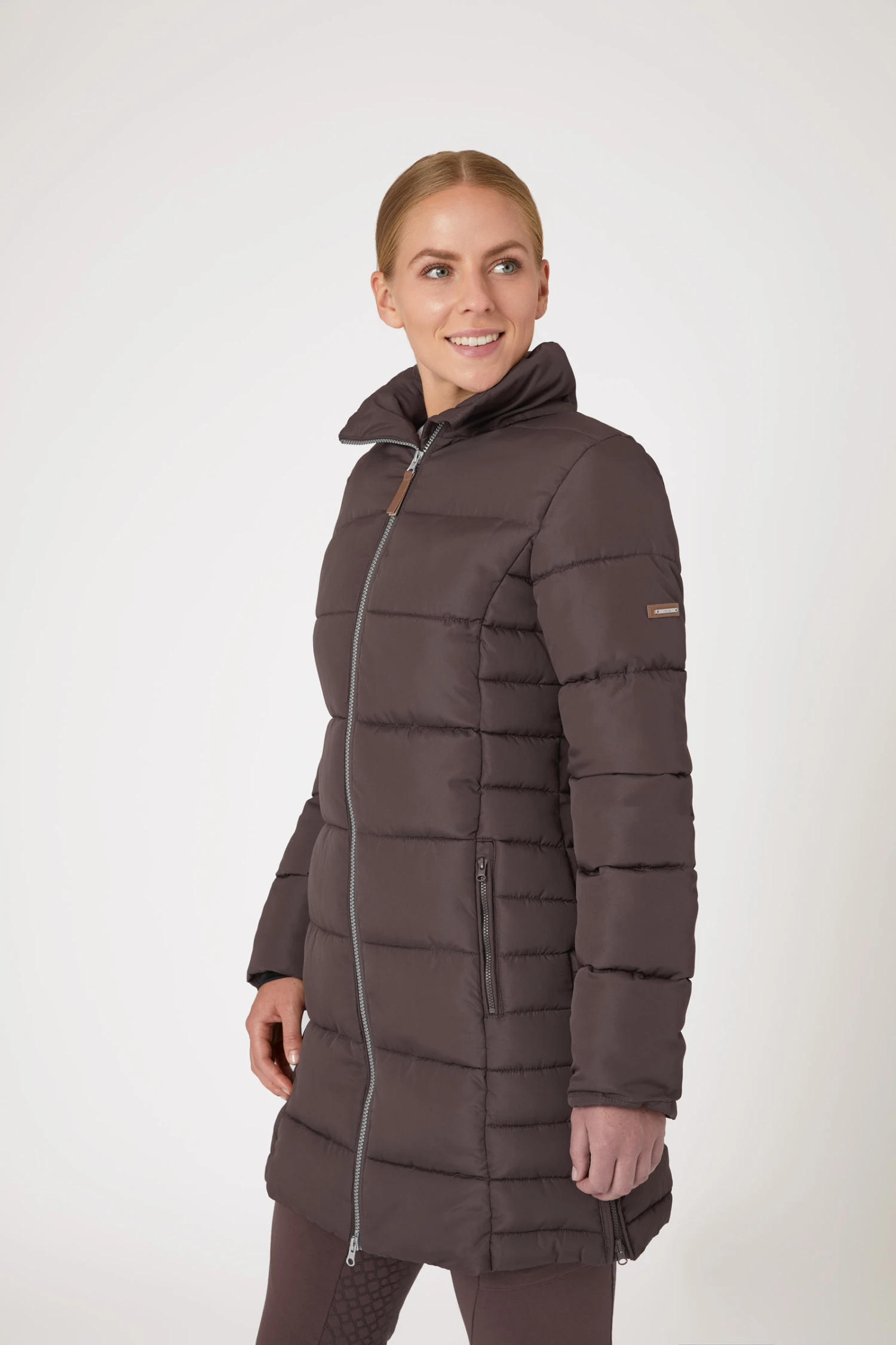 Horze Claire Gefütterter Damen Reitparka 12 Horze Claire Gefütterter Damen Reitparka – Bild 10