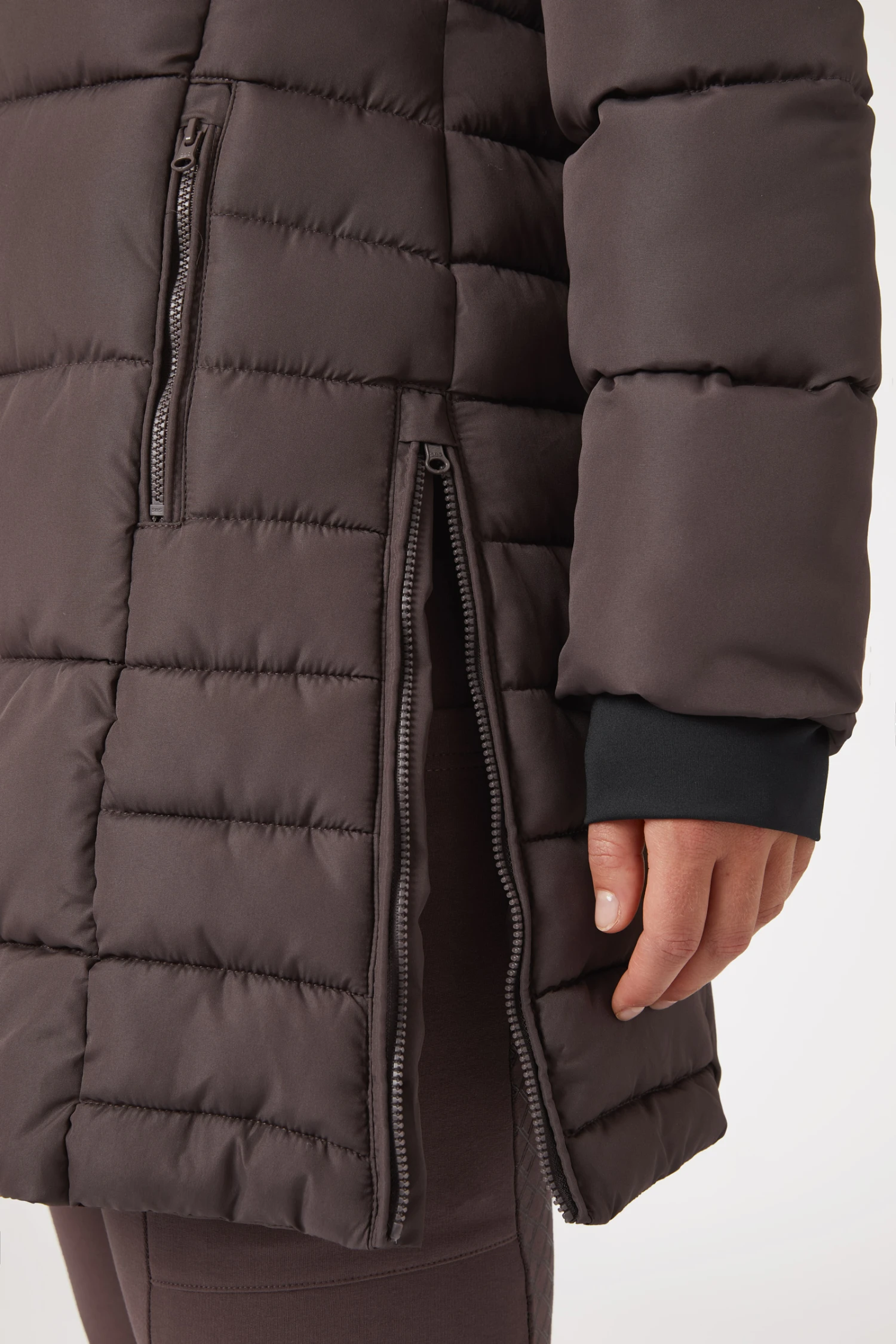 Horze Claire Gefütterter Damen Reitparka 17 Horze Claire Gefütterter Damen Reitparka – Bild 15