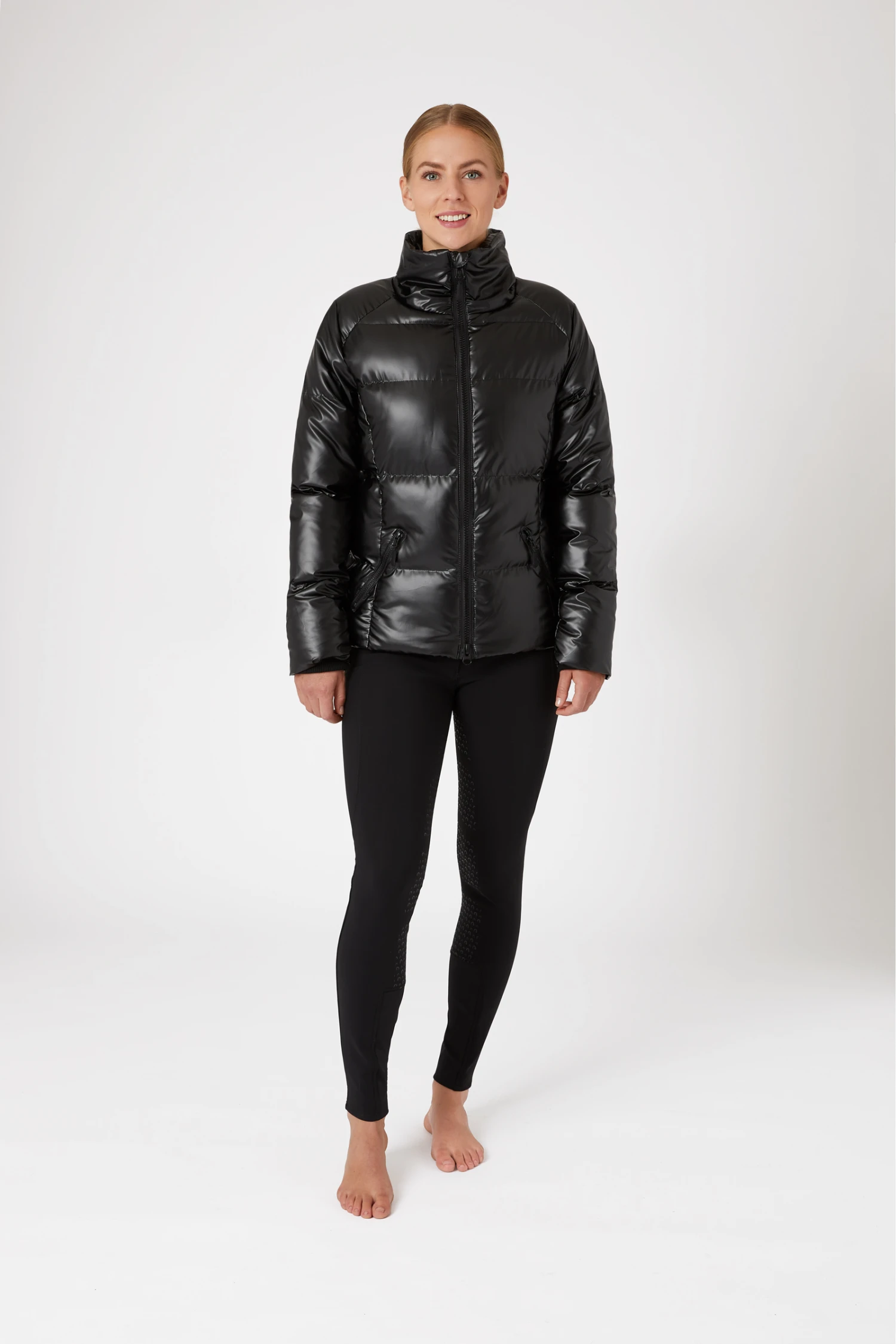 Horze Rianna Glänzende, Gefütterte Damen Reitjacke 5 Horze Rianna Glänzende, Gefütterte Damen Reitjacke – Bild 3