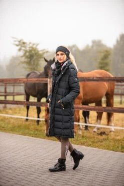 B Vertigo Juliana Gefütterter Damen Reitparka Mit Kunstfellkragen -Cavallo Verkäufe 33646 vdb 08