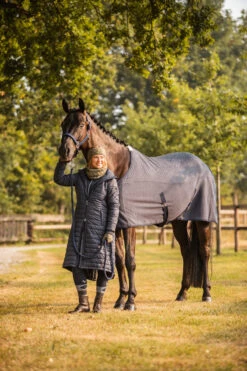 Horze Cecilia Gefütterter, Langer Damen Reitmantel -Cavallo Verkäufe 33649 ikb 07