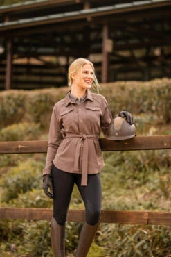 Horze Alyssa Damen Hemdjacke 37 Horze Alyssa Damen Hemdjacke -Cavallo Verkäufe 33668 753 09