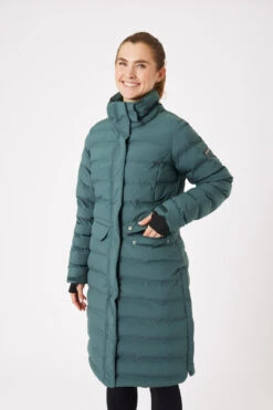 B Vertigo Celeste Damen Wasserdichte Parka Reitjacke -Cavallo Verkäufe 33683 681 04