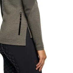 Cavalleria Toscana Tech Wool Velvet Logo Rollkragen -Cavallo Verkäufe 336845 G 5