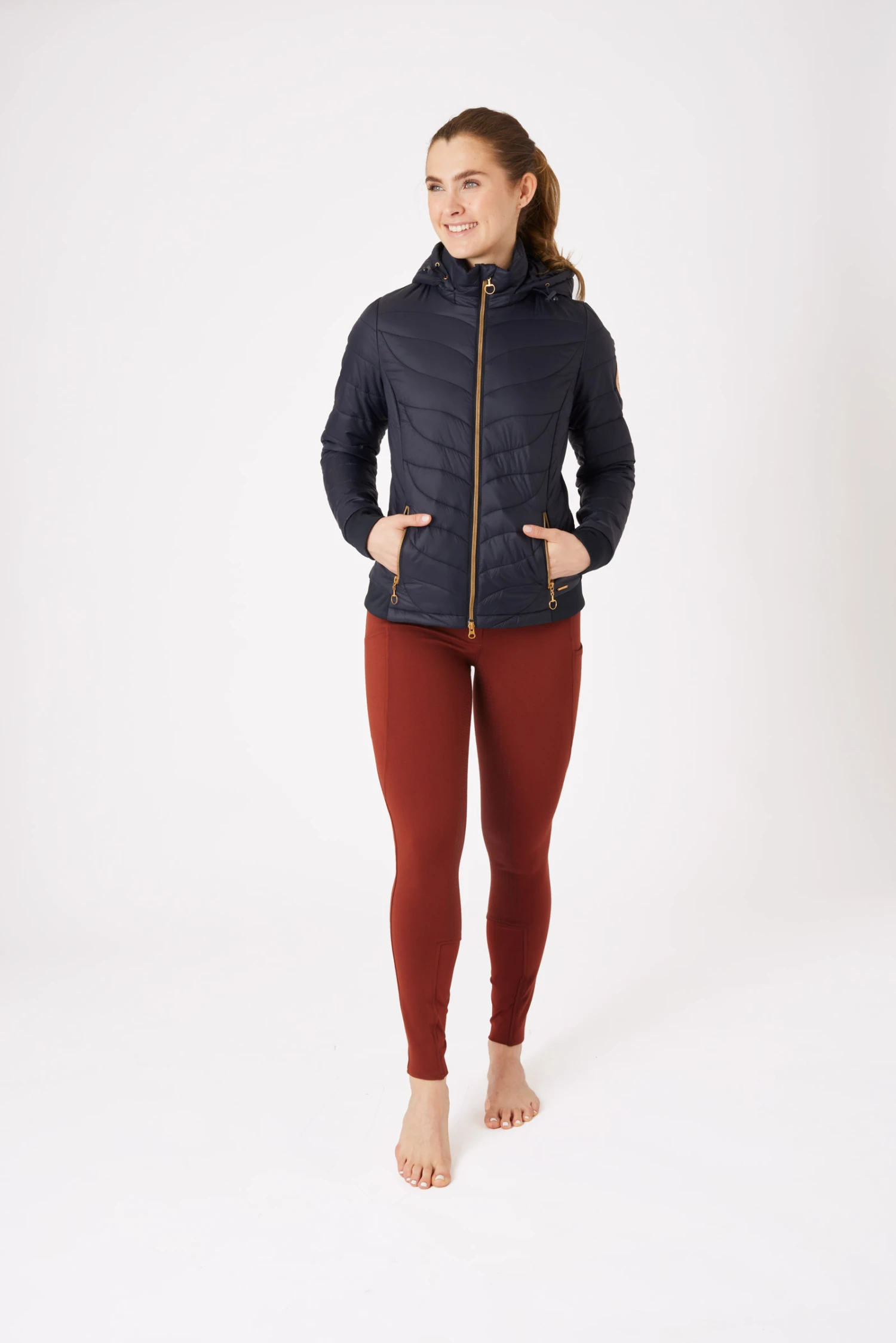 Horze Shannon Leichte Wattierte Damen Reitjacke 17 Horze Shannon Leichte Wattierte Damen Reitjacke – Bild 15